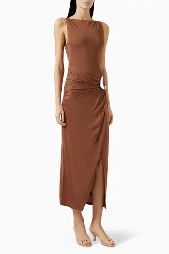 Talia Midi Dress in Jersey