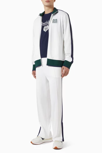 x Wimbledon Track Jacket in Tricot