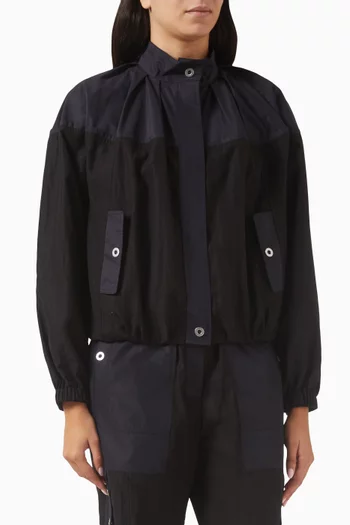 Blouson Track Combo Jacket