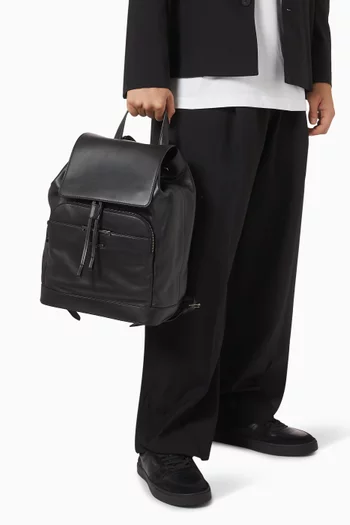 T Timeless Backpack in Leather