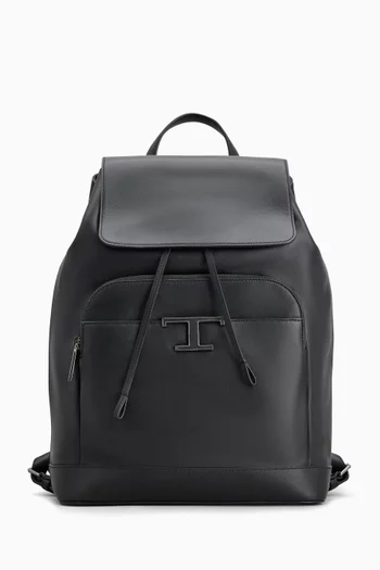 T Timeless Backpack in Leather
