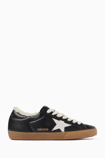 Super-Star Puffy Sneakers in Matelassé Nappa Leather