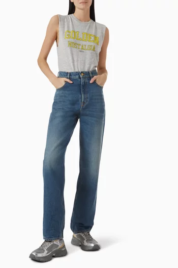 Golden Nostalgia T-shirt in Cotton