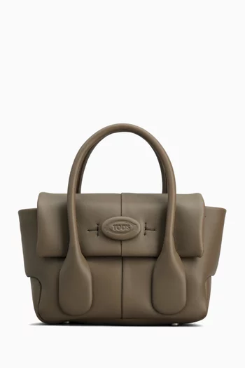 Mini Di Top-handle Bag in Leather