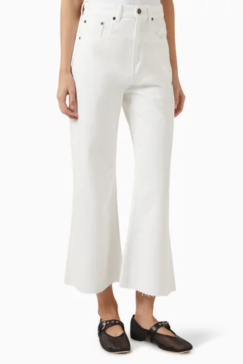 Victoria Wide-leg Jeans in Denim