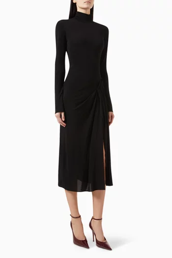 Vento Midi Dress in Jersey