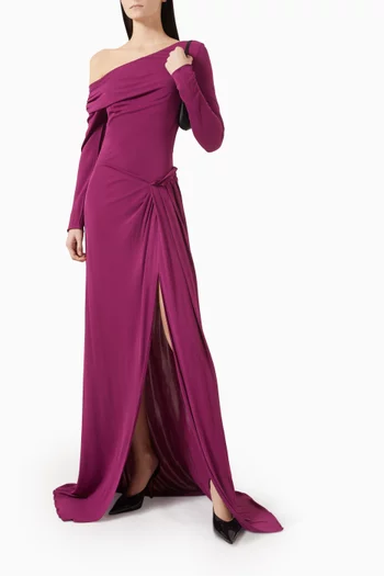 Polyta Gown in Jersey