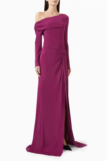 Polyta Gown in Jersey