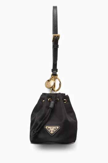 حقيبة ميني نايلون معاد تدويره