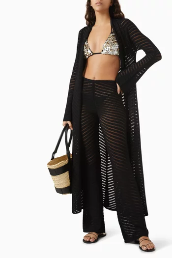 Camille Knit Pant in Viscose Blend