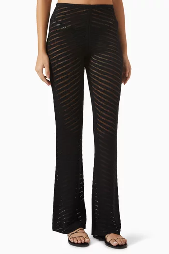Camille Knit Pant in Viscose Blend