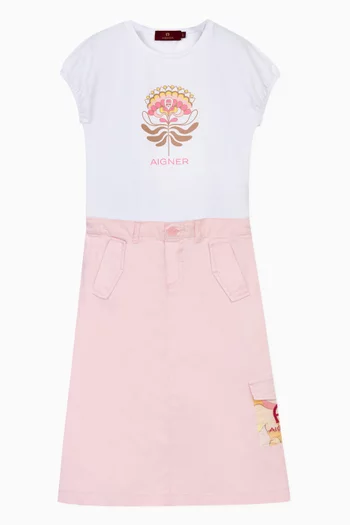 Graphic-print T-Shirt in Cotton