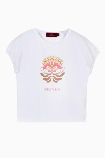 Graphic-print T-Shirt in Cotton