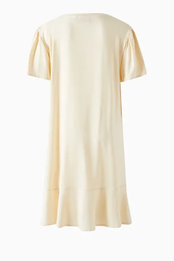 Heart T-shirt Dress in Viscose