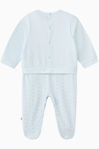 Teddy Graphic Pyjama in Cotton