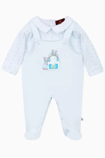 Dungaree Sleepsuit