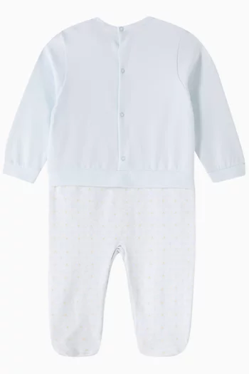 Teddy Bear Graphic Pyjama in Cotton