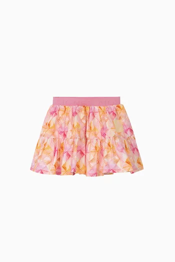Flared Mini Skirt
