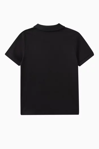 Embroidered Logo Polo Shirt