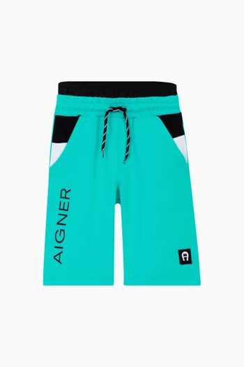 Logo Bermuda Shorts in Cotton
