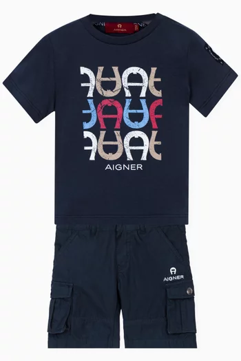 Cargo Shorts in Cotton