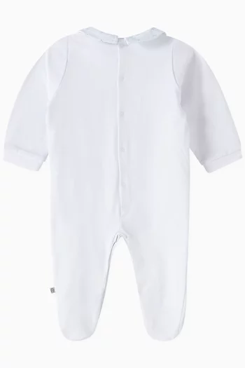 Collared Onesie in Cotton