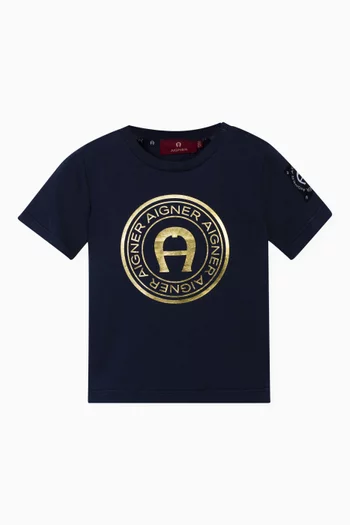 Logo Graphic T-shirt in Cotton