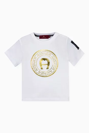 Logo Graphic T-shirt in Cotton