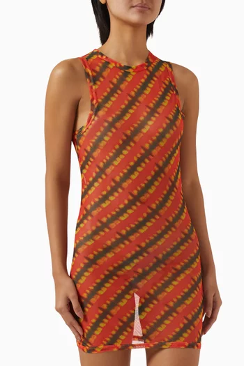 The Duo Dress in Mesh