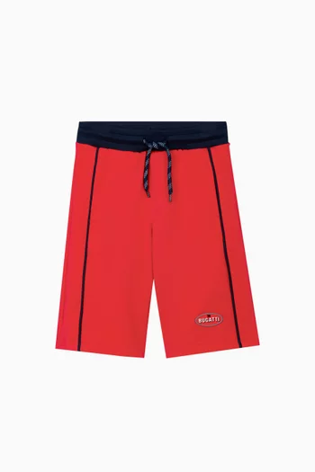 Logo Bermuda Shorts in Cotton