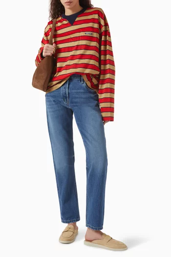 Long-sleeved T-shirt in Cotton