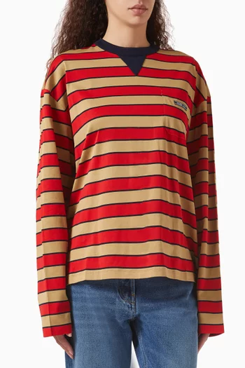 Long-sleeved T-shirt in Cotton