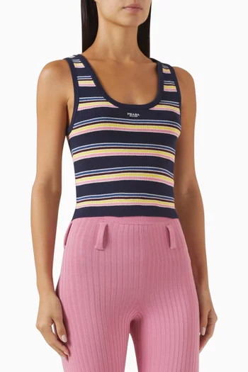 Striped Tank Top in Cotton