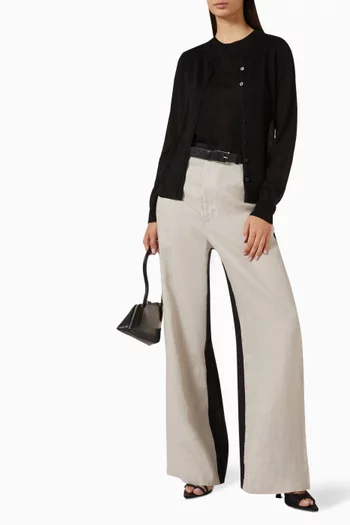 Knit Cardigan in Lamé