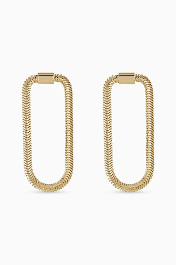 The Tina Earrings in 14kt Yellow Gold