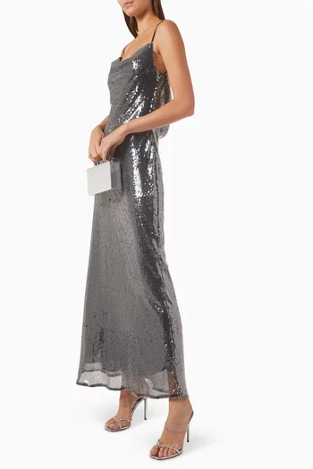 Kendall Sequin-embellished Maxi Dress