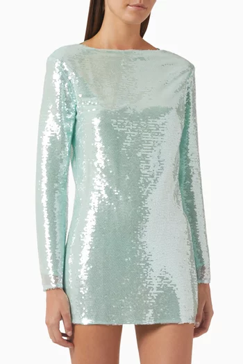 Camila Sequin-embellished Mini Dress