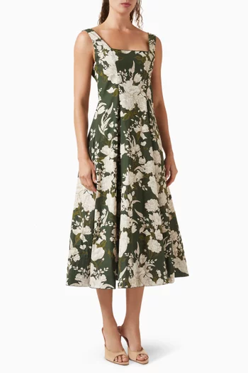 فستان بيستيلو غاردينيا قطن