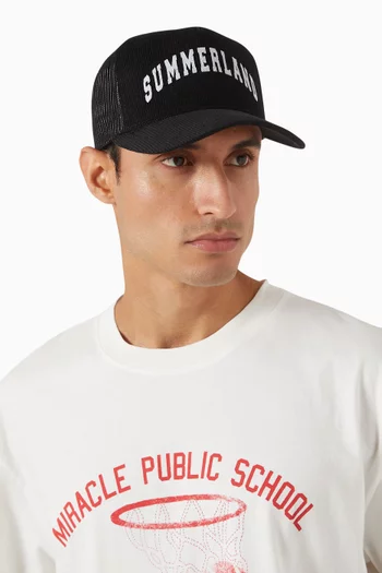 Summerland Trucker Hat in Corduroy