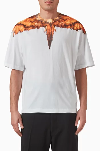 Colordust Wings Boxy T-shirt in Cotton