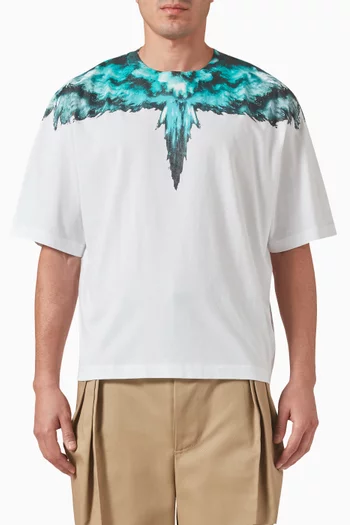 Colordust Wings Boxy T-shirt in Cotton