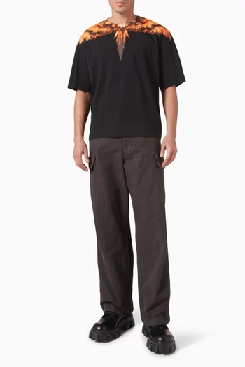 Colordust Wings Boxy T-shirt in Cotton