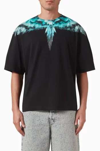 Colordust Wings Boxy T-shirt in Cotton