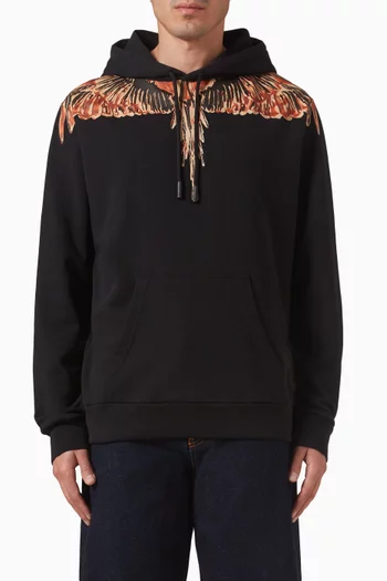 Icon Wings Hoodie in Cotton