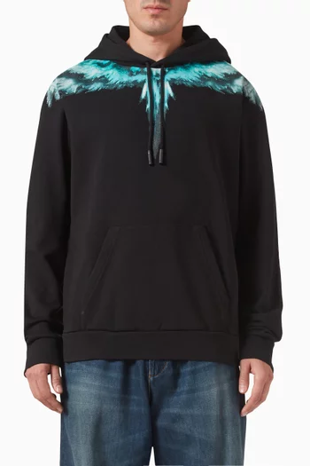Colordust Wings Hoodie in Cotton