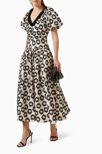 Violeta Maxi Dress in Italian Taffeta