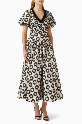 Violeta Maxi Dress in Italian Taffeta