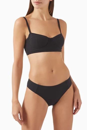 Zahara Underwire Bikini Top in Stretch Nylon