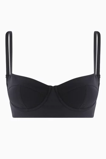 Zahara Underwire Bikini Top in Stretch Nylon