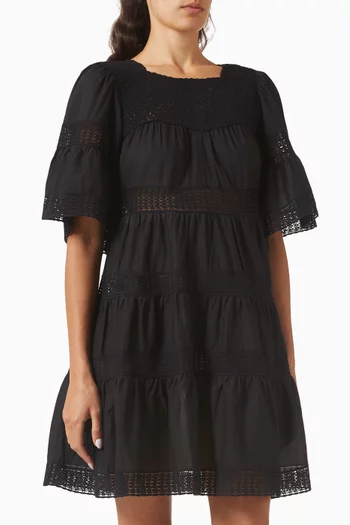 Senna Cover-up Dress in Cotton Voile